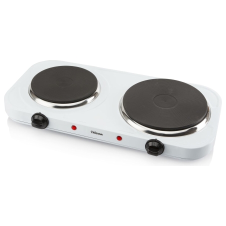 Tristar | Free standing table hob | KP-6245 | Number of burners/cooking zones 2 | Rotary | White | Electric