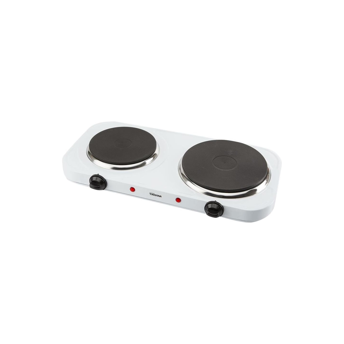 Tristar | Free standing table hob | KP-6245 | Number of burners/cooking zones 2 | Rotary | White | Electric