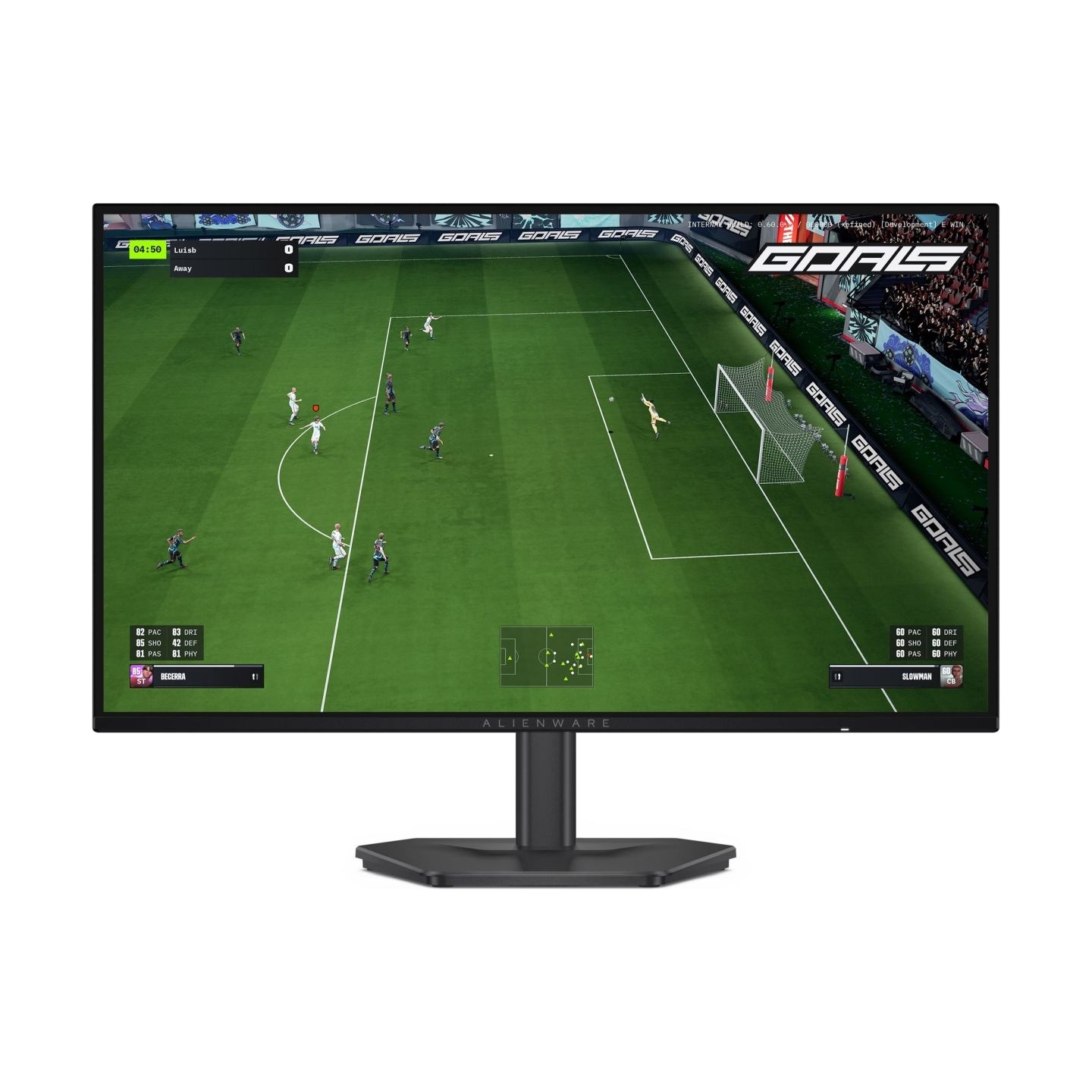 Dell | AW2726DL | 27 " | IPS | QHD | 16:9 | 280 Hz | 1 ms | 2560 x 1440 pixels | 400 cd/m² | Black