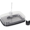 Princess Steam Aerofryer | 182080 | Power 1700 W | Capacity 6.5 L | Black