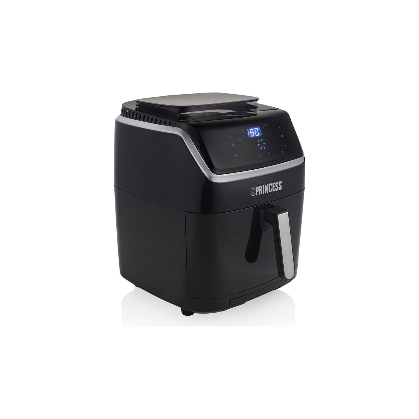 Princess Steam Aerofryer | 182080 | Power 1700 W | Capacity 6.5 L | Black