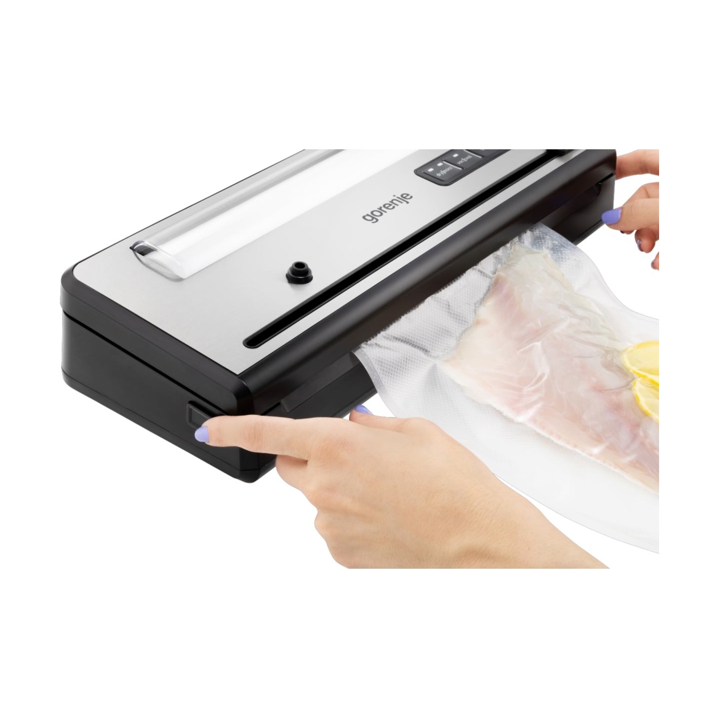 Gorenje Vacuum sealer | VS110BE | Power 110 W | Black/Silver
