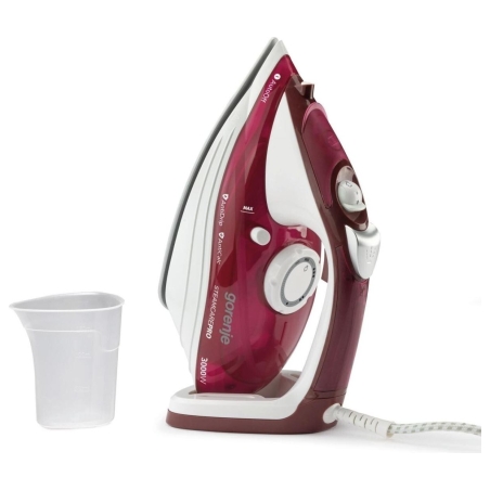 Gorenje | Steam Iron | SIH3000RBC | Steam Iron | 3000 W | Water tank capacity 350 ml | Continuous steam 40 g/min | Steam boost p