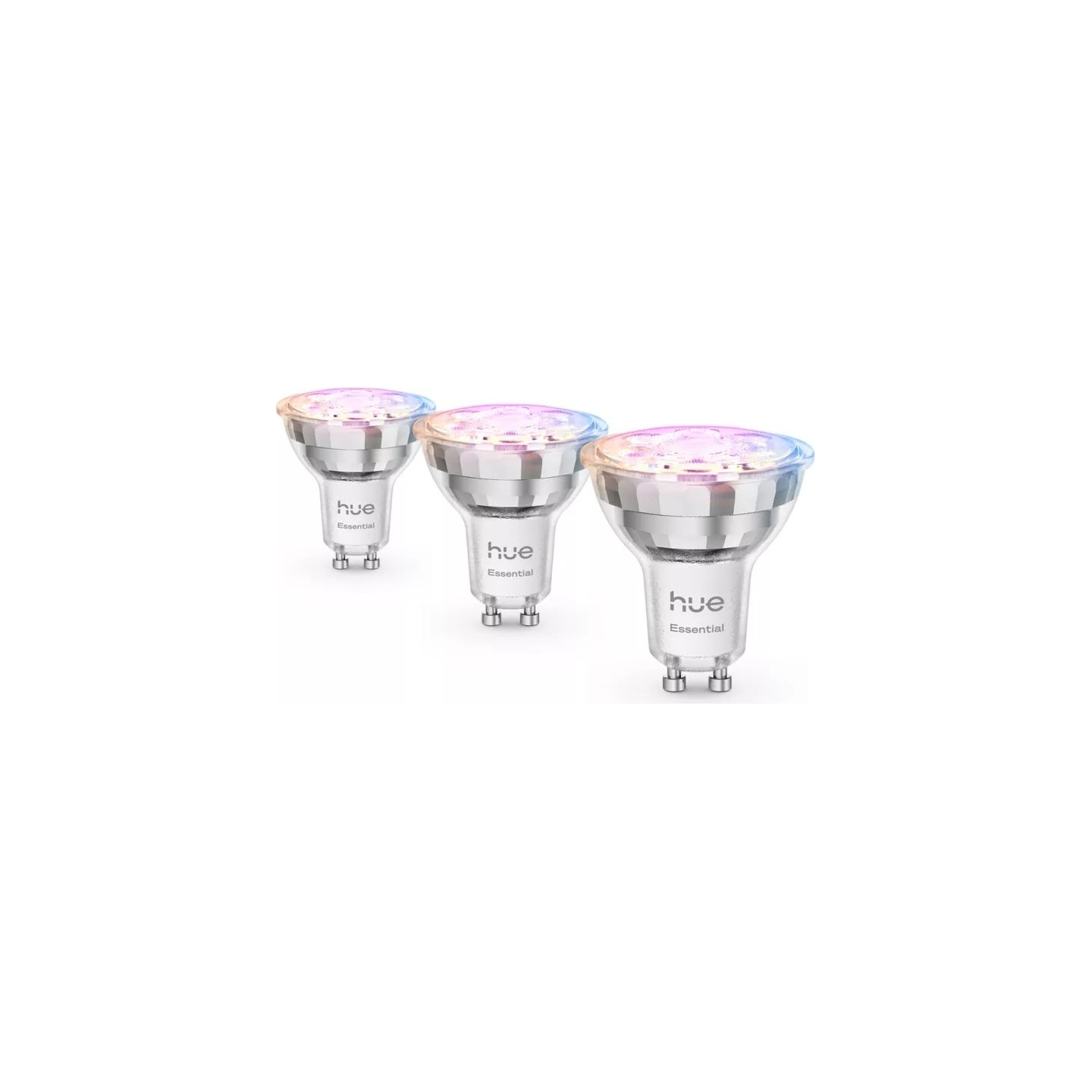Philips Hue E WCA 345 GU10 3P EU | E27 | 8 W | 16 million colors, White and colored light