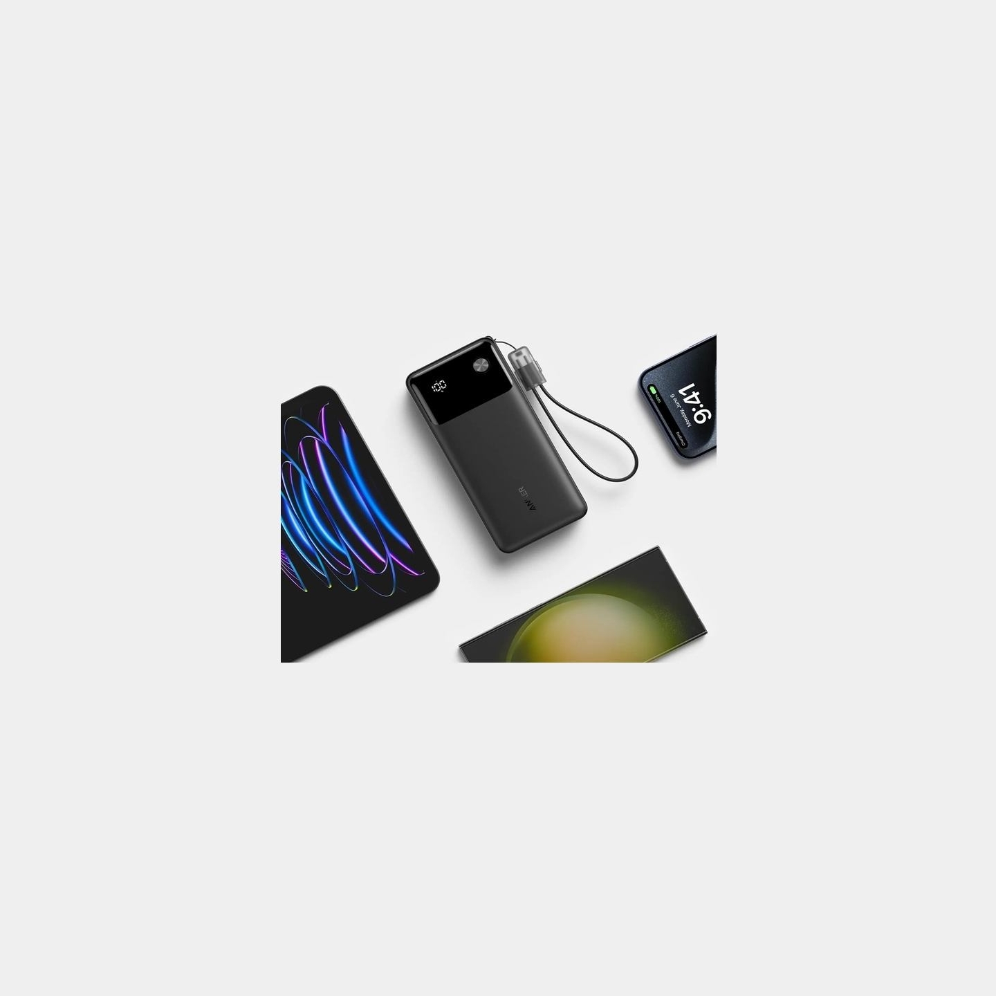 Anker Power Bank, B2B - Europe (excluded UK plug), 30 W | A1384G11 | 20000 mAh | Black