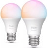 Philips Hue E WCA 806 A60 2P EU | E27 | 8 W | Bluetooth, Zigbee