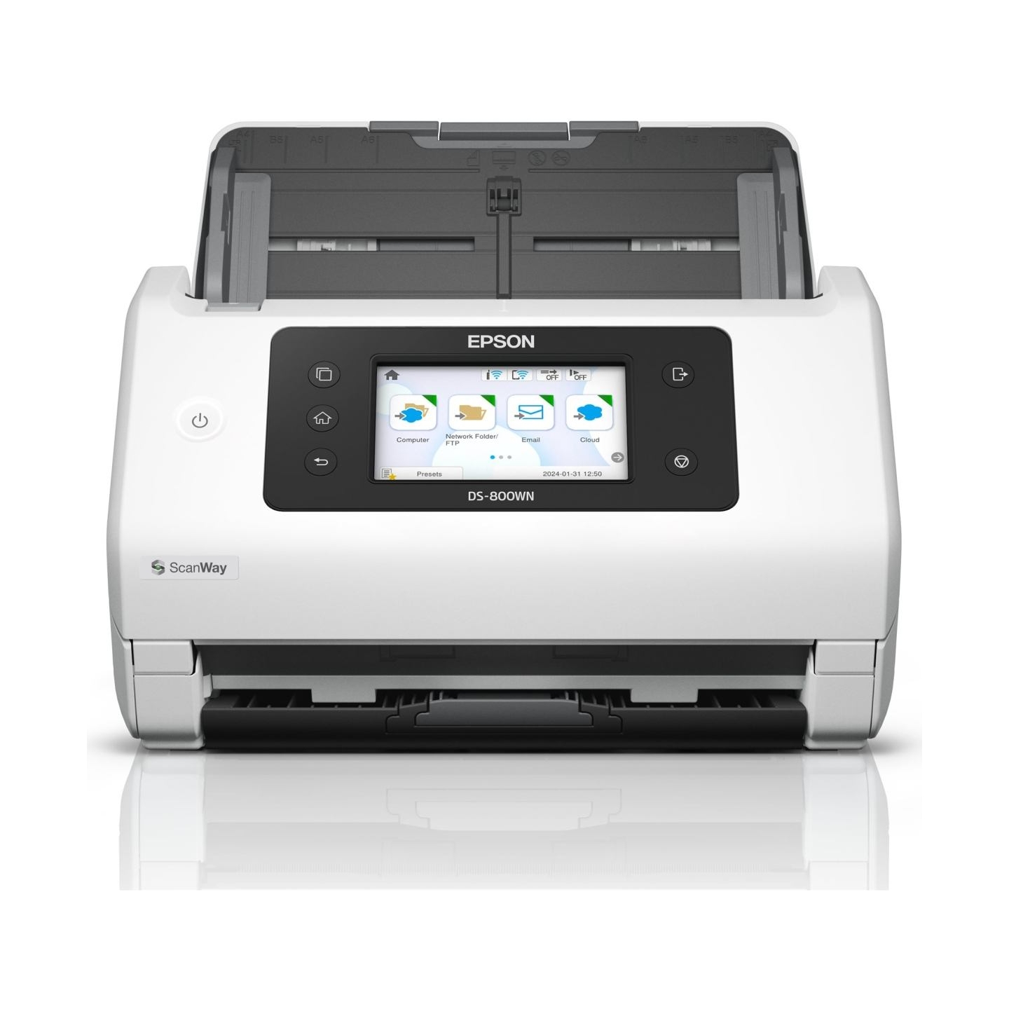 Epson Network Business Scanner | WorkForce DS-800WN | Colour | Wireless
