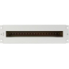 Lanberg 19" 3U Voltage Distrubution Panel with Din Rail TS-35 | Grey