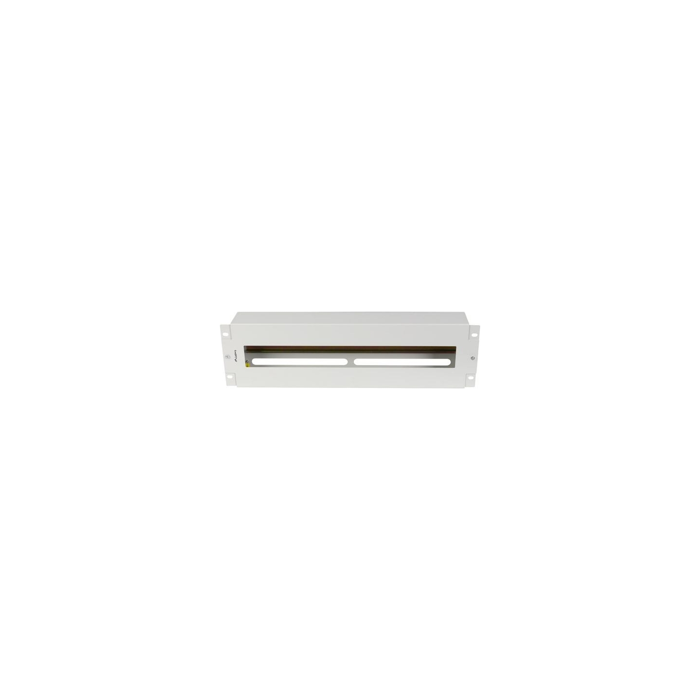 Lanberg 19" 3U Voltage Distrubution Panel with Din Rail TS-35 | Grey