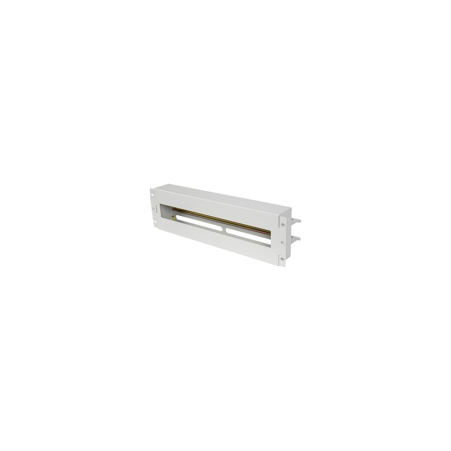 Lanberg 19" 3U Voltage Distrubution Panel with Din Rail TS-35 | Grey