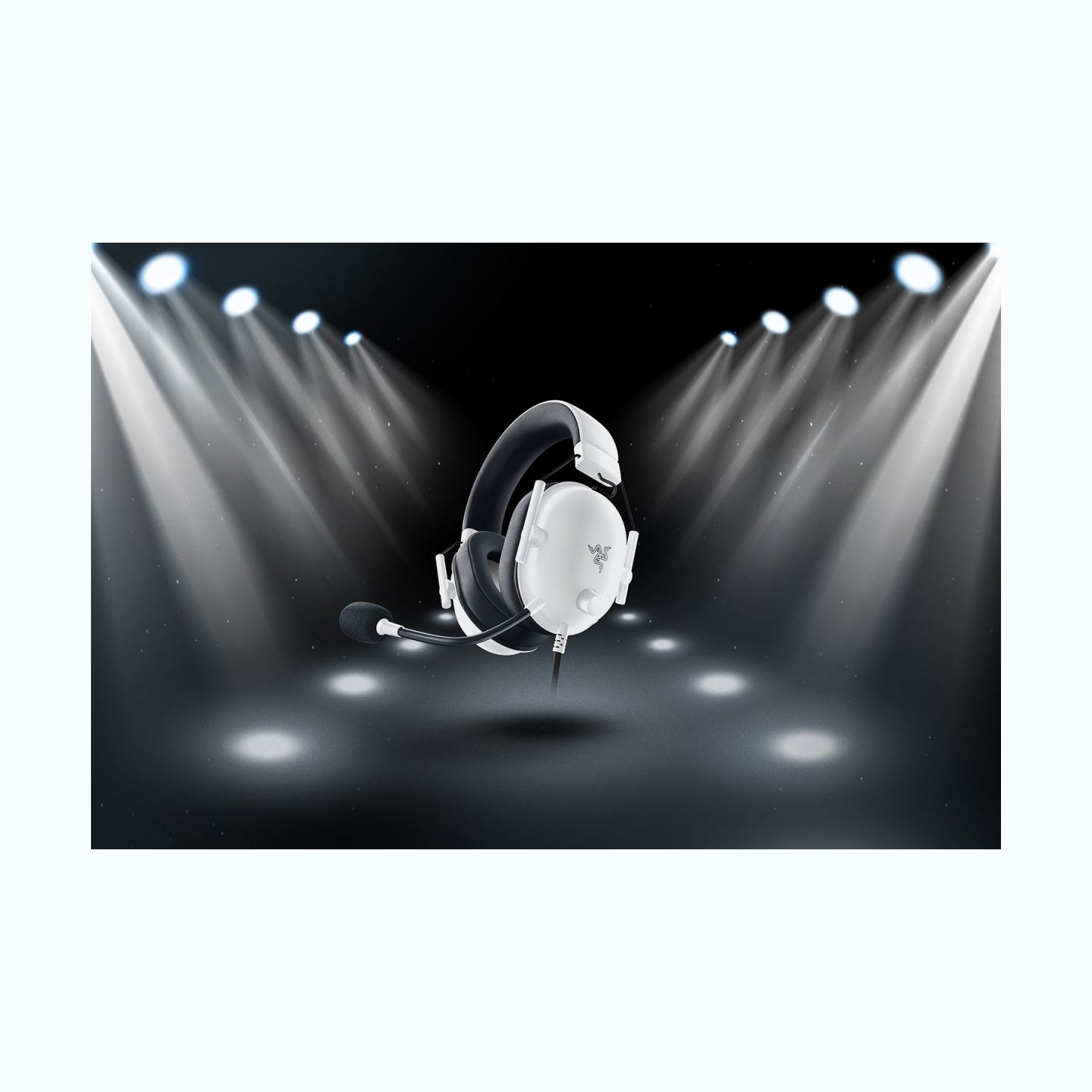 Razer Gaming Headset | BlackShark V2 X | Wired | Over-Ear | Microphone | Special White Edition | Noise canceling