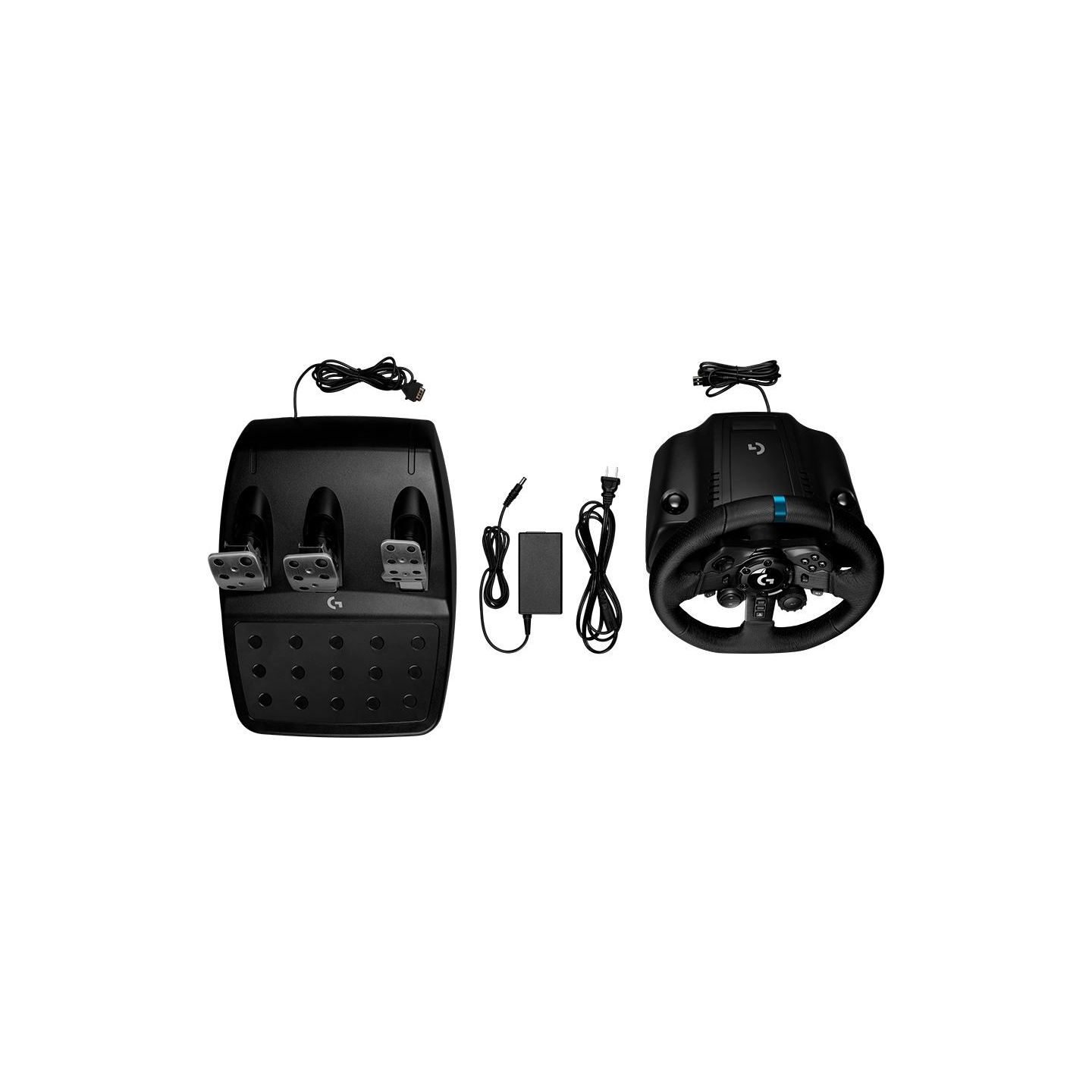 Logitech G923 Racing wheel - BLACK - PLUGC - WWi-9006