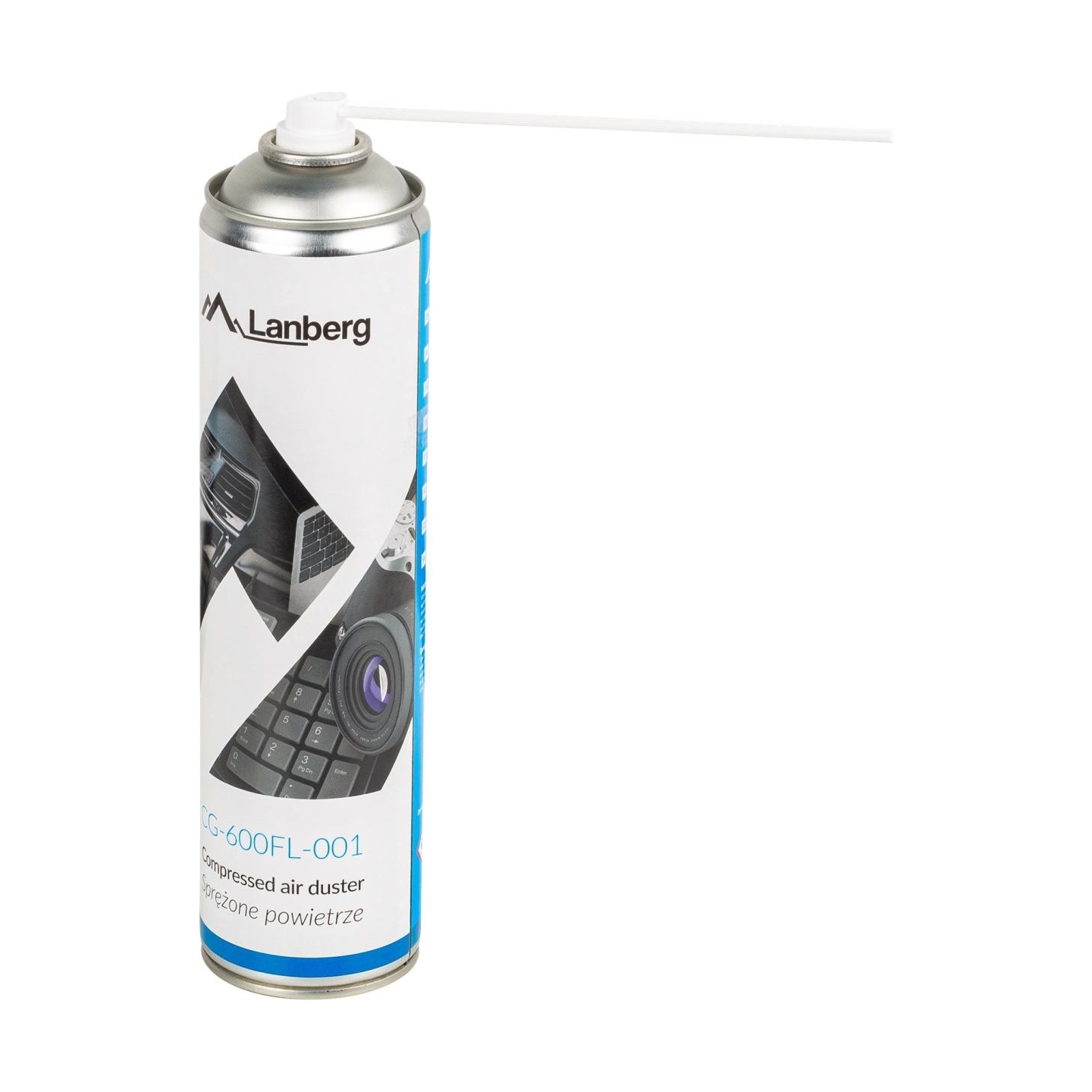 Lanberg | CG-600FL-001 | Air Duster | 600 ml