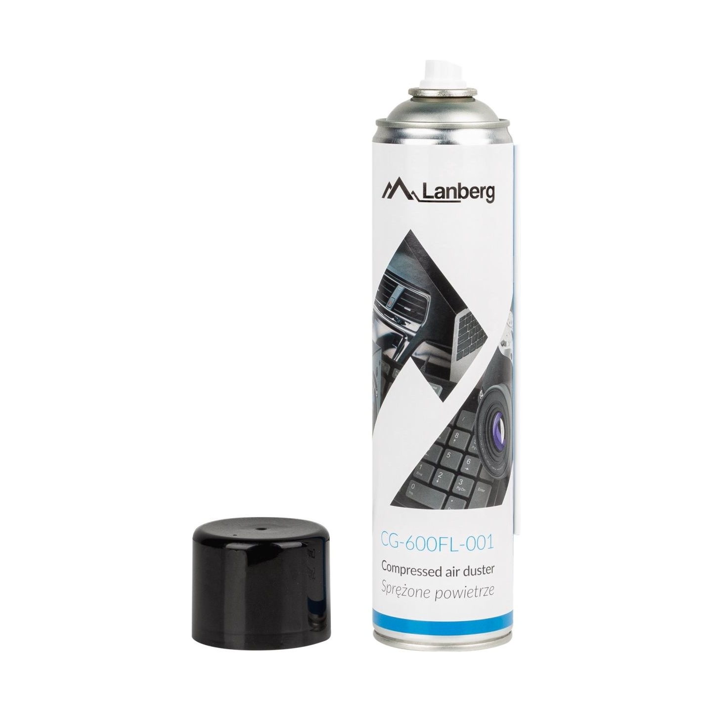Lanberg | CG-600FL-001 | Air Duster | 600 ml