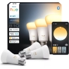 Philips Hue WA 810 A60 3P EU | E27 | 6 W | Warm to cool white light | Bluetooth, Zigbee