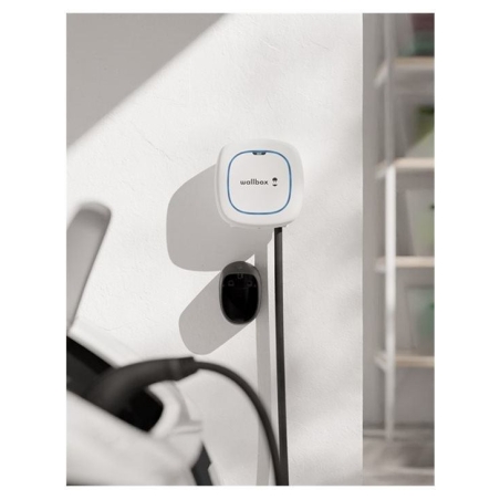 Wallbox Electric Vehicle charge | Pulsar Max | 22 kW | Wi-Fi, Bluetooth | 7 m | White