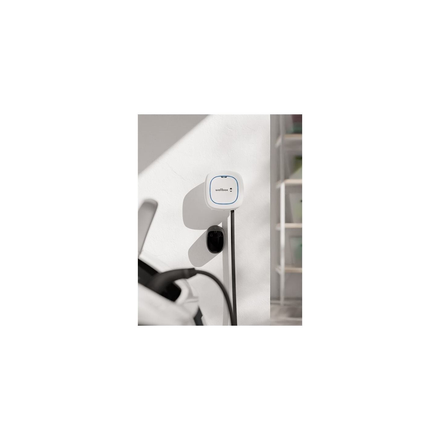 Wallbox Electric Vehicle charge | Pulsar Max | 22 kW | Wi-Fi, Bluetooth | 7 m | White