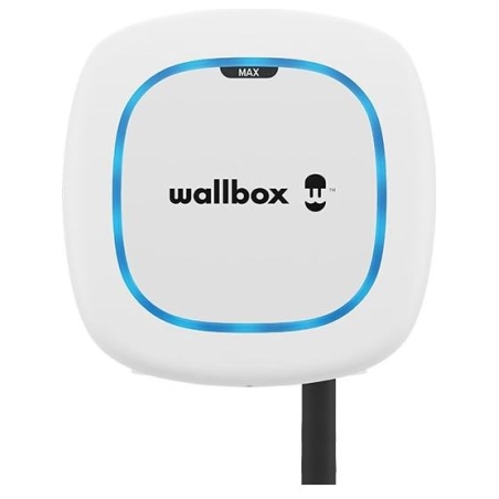 Wallbox Electric Vehicle charge | Pulsar Max | 22 kW | Wi-Fi, Bluetooth | 5 m | White