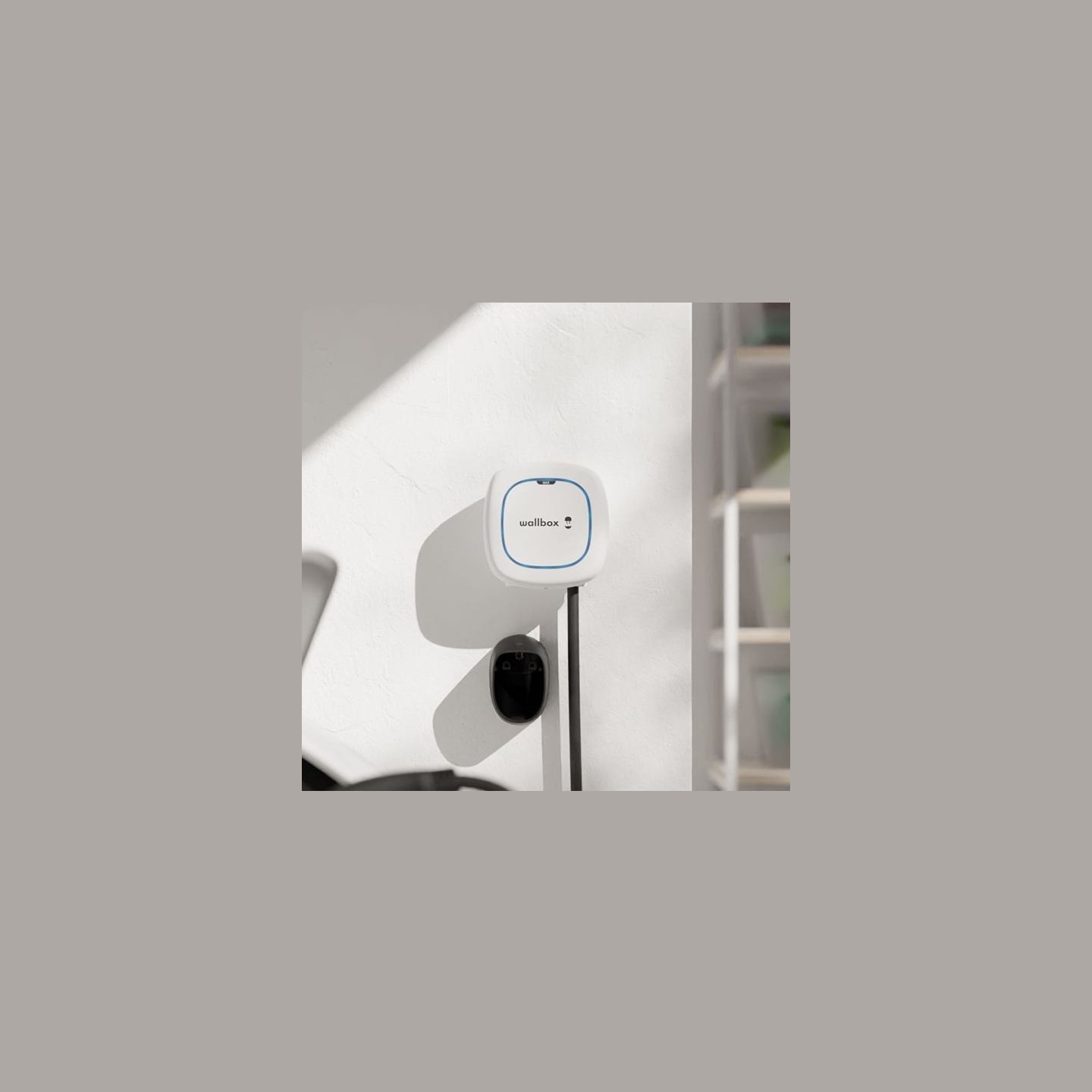 Wallbox Electric Vehicle charge | Pulsar Max | 22 kW | Wi-Fi, Bluetooth | 5 m | White