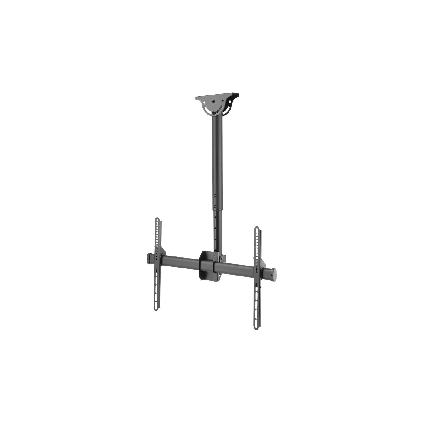 Digitus Ceiling mount | DA-90421 | Height, tilt, swivel, rotation | 37-70 " | Maximum weight (capacity) 50 kg | Black