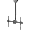 Digitus Ceiling mount | DA-90421 | Height, tilt, swivel, rotation | 37-70 " | Maximum weight (capacity) 50 kg | Black