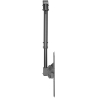 Digitus Ceiling mount | DA-90421 | Height, tilt, swivel, rotation | 37-70 " | Maximum weight (capacity) 50 kg | Black