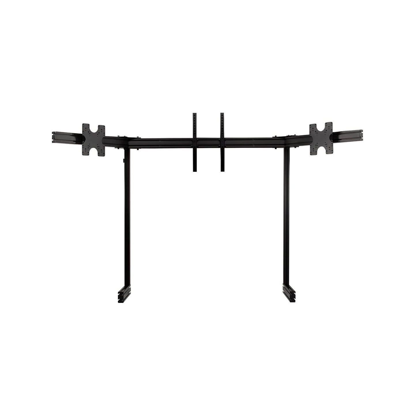 Next Level Racing Floor stand | Tilt | ELITE Free Standing Triple Add-On Monitor Stand | 21-43 " | Black