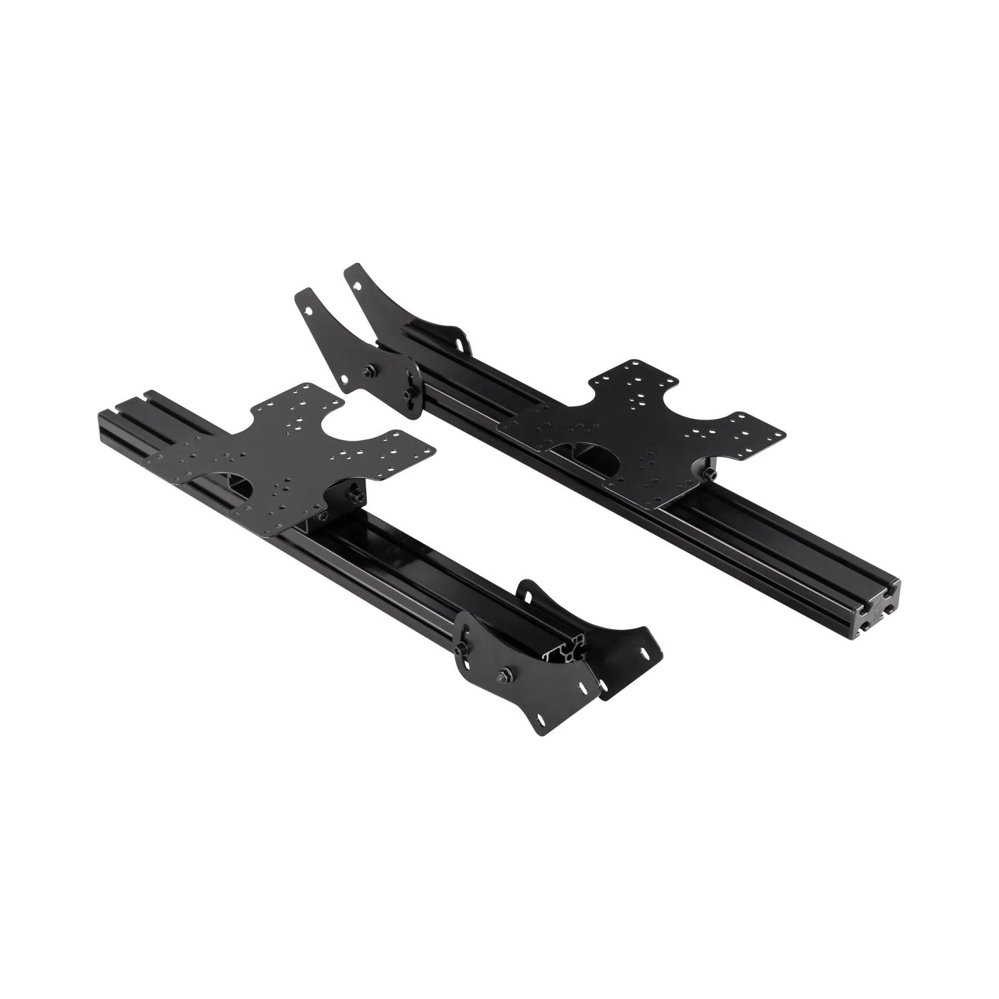 Next Level Racing Floor stand | Tilt | ELITE Free Standing Triple Add-On Monitor Stand | 21-43 " | Black