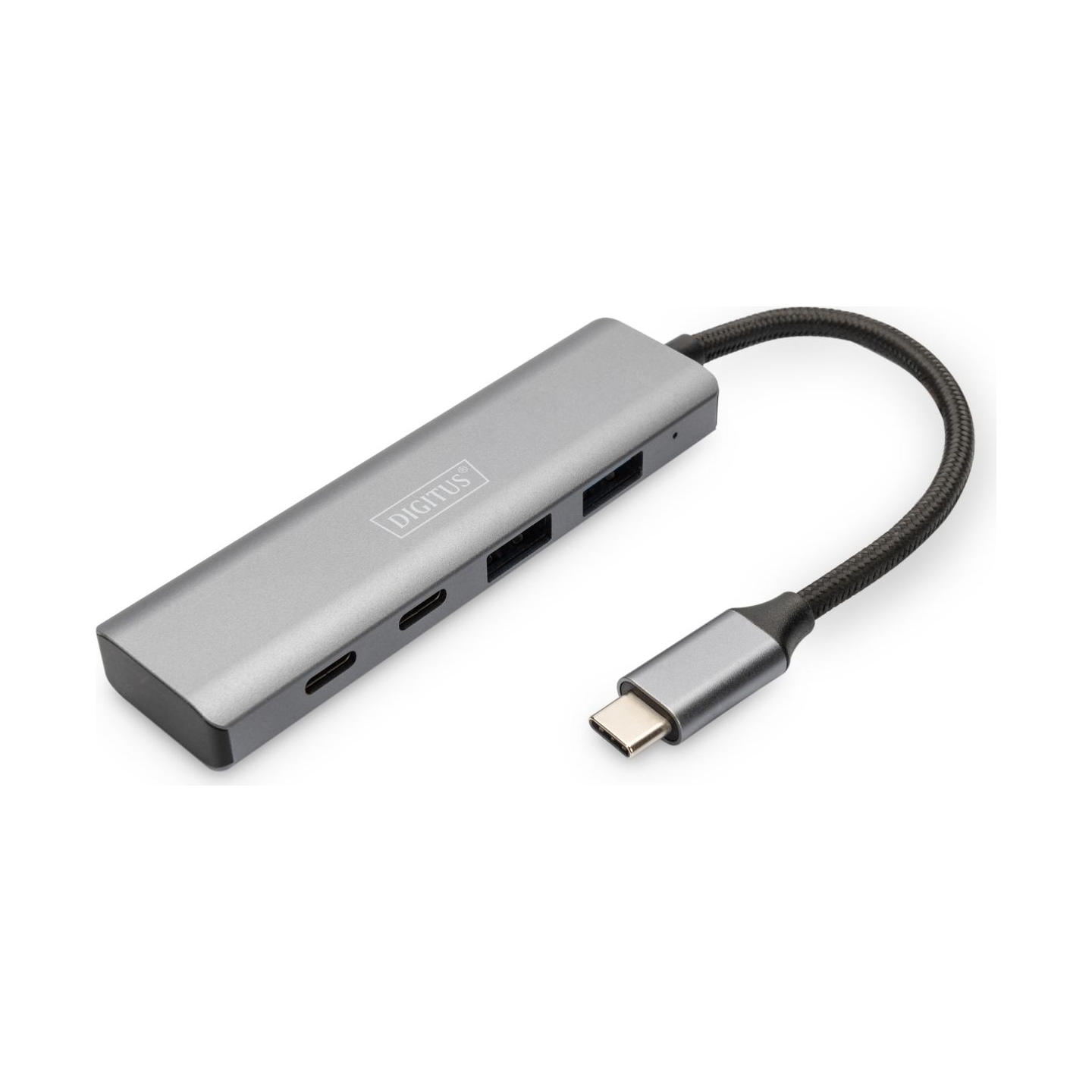 Digitus | USB-C 4 Port HUB 2x USB-A + 2x USB-C Gen2 | DA-70245 | USB-C Hub
