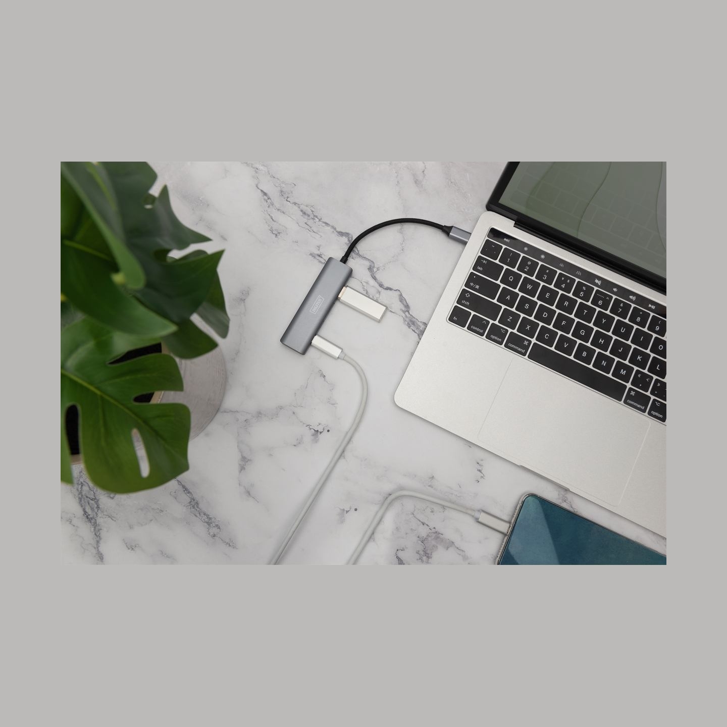 Digitus | USB-C 4 Port HUB 2x USB-A + 2x USB-C Gen2 | DA-70245 | USB-C Hub