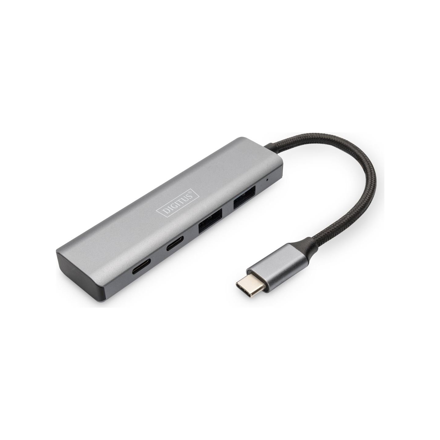 Digitus | USB-C 4 Port HUB 2x USB-A + 2x USB-C Gen2 | DA-70245 | USB-C Hub