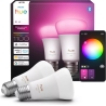 Philips Hue WCA 1100 A60 2P EU | E27 | 8.1 W | White and colour light | Bluetooth and Zigbee