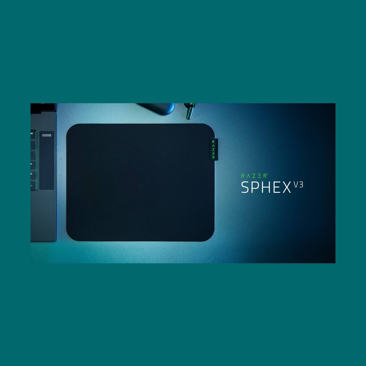 Razer | Gaming Mouse Mat | Sphex V3 | Black