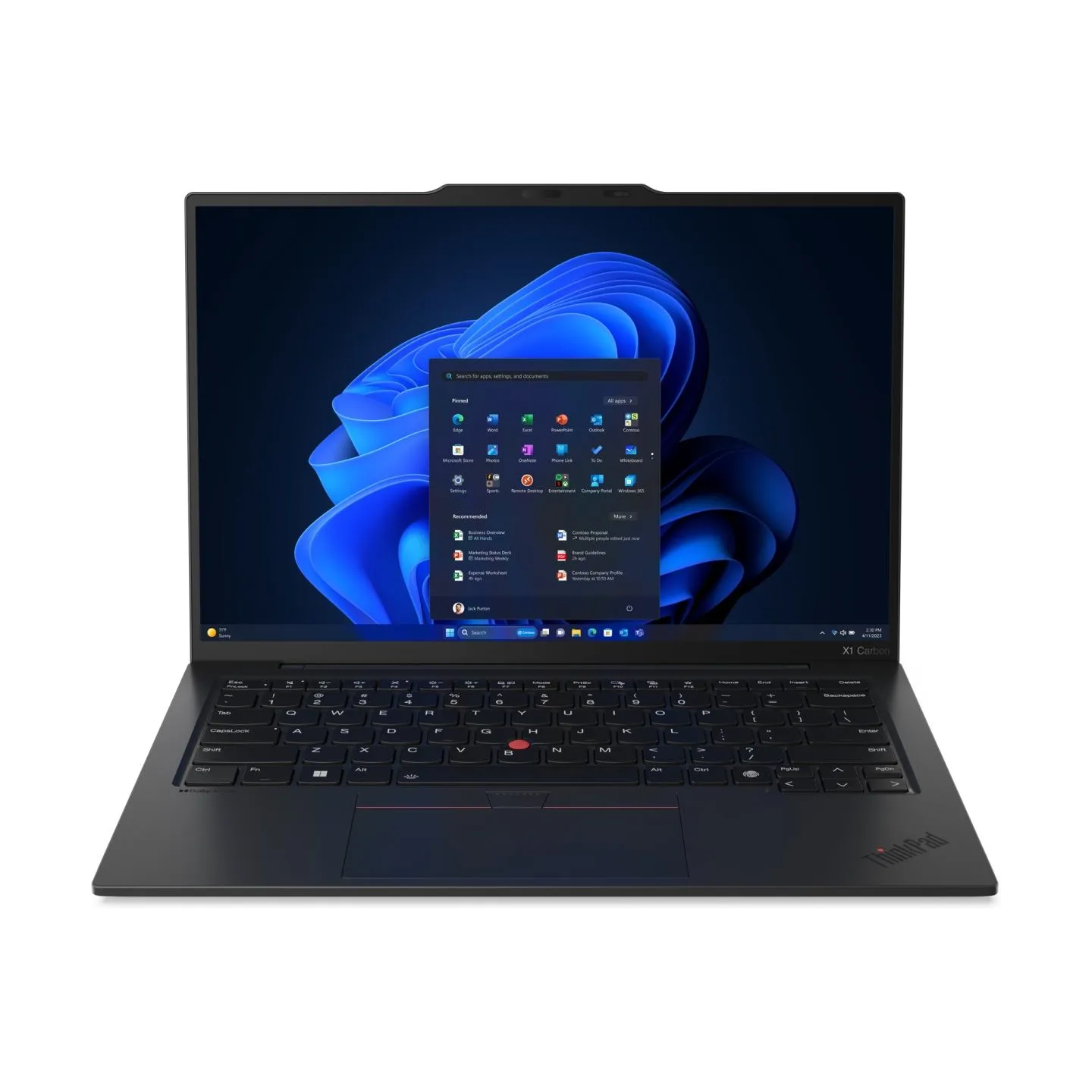 Lenovo ThinkPad X1 Carbon Gen 12 Core™ Ultra 7 155U 2TB SSD 16GB 14" WUXGA (1920x1200) IPS WIN11 Pro BLACK Backlit Keyboard 1 Ye