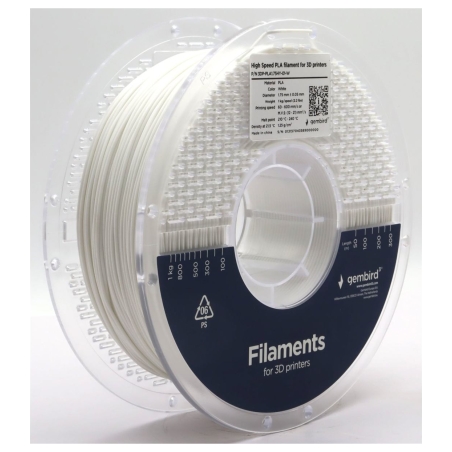 Flashforge High Speed PLA filament, 1.75 mm, 1 kg | 3DP-PLA1.75HY-01-W | PLA filament | White