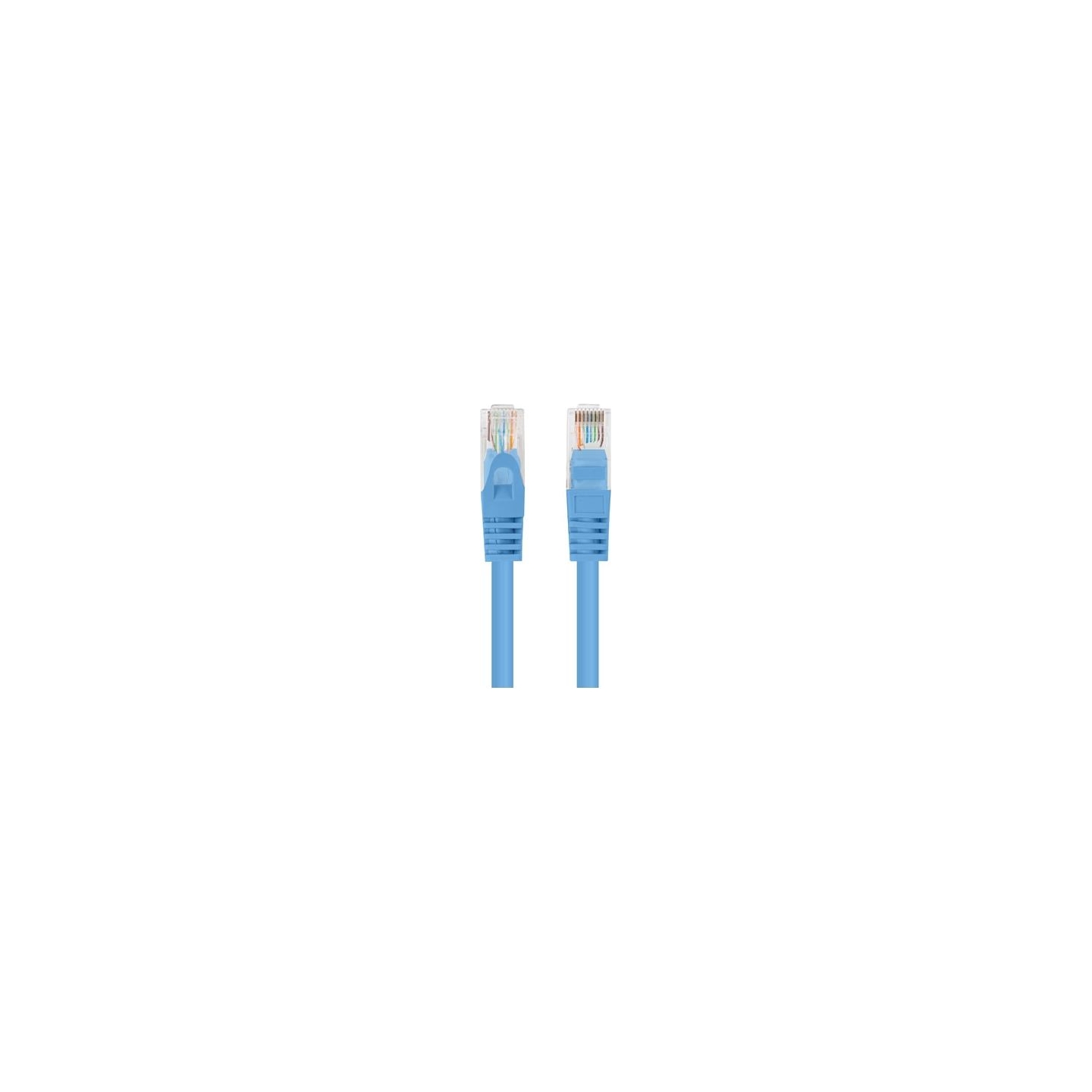 Lanberg Patchcord CAT.6 UTP 1M fluke passed 10-pack, Blue | PCU6-20CC-0100-B