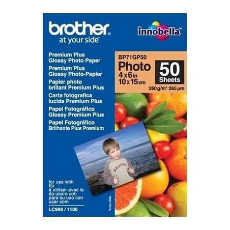 Brother PREM.PLUS GLOSSY PH.PAPER 10X15