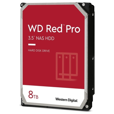 WD HDD|WESTERN DIGITAL|Red Pro| 8 TB|Serial ATA|Buffer 256 MB|7200 RPM|3.5 "|WD8006FFBX
