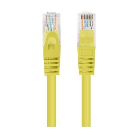 Lanberg Patchcord CAT.5E UTP 1M fluke passed 10-pack, Yellow | PCU5-20CC-0100-Y