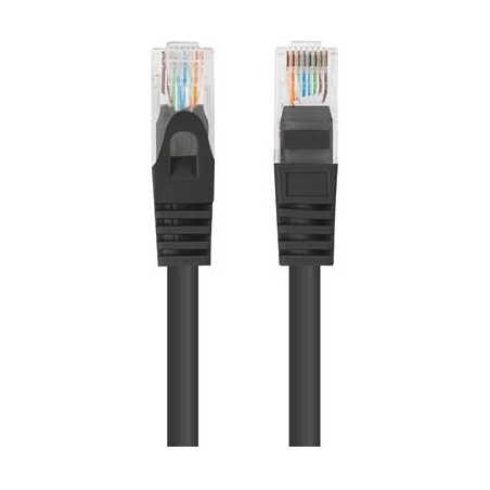Lanberg Patchcord CAT.6 UTP 1M fluke passed 10-pack, Black | PCU6-20CC-0100-BK