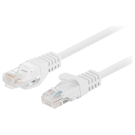 Lanberg Patchcord CAT.5E UTP 0.25M fluke passed 10-pack, White | PCU5-20CC-0025-W