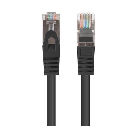 Lanberg Patchcord CAT.6 FTP 0.25M fluke passed 10-pack, Black | PCF6-20CC-0025-BK