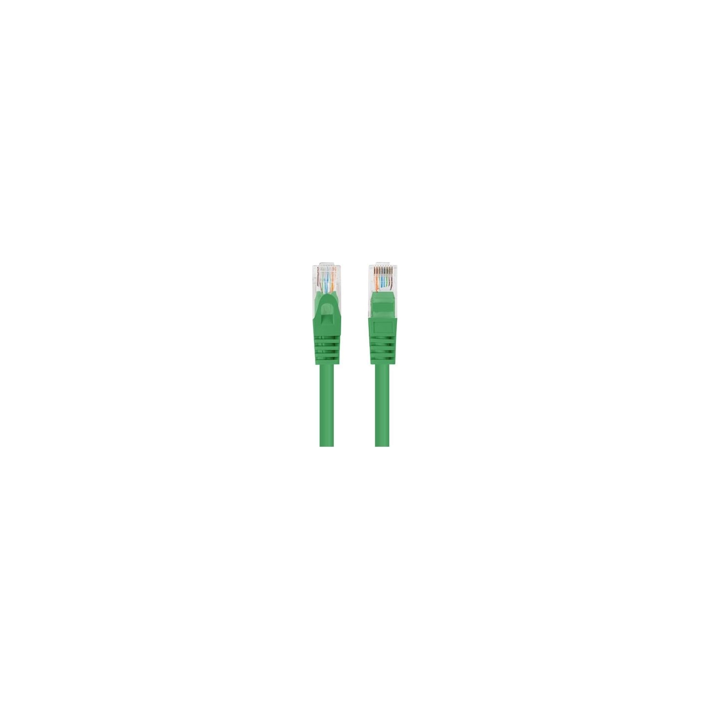 Lanberg Patchcord CAT.6 UTP 0.25M fluke passed 10-pack, Green | PCU6-20CC-0025-G