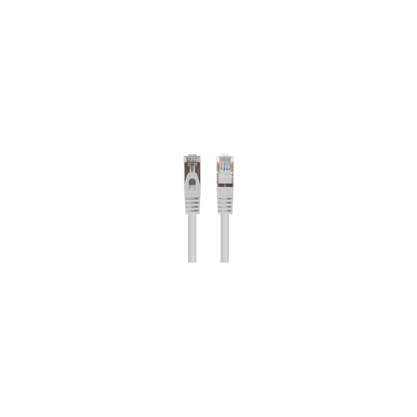 Lanberg Patchcord CAT.6 FTP 2M fluke passed 10-pack, Grey | PCF6-20CC-0200-S