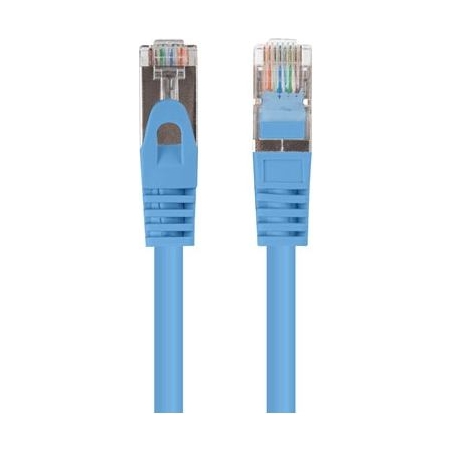 Lanberg Patchcord CAT.6 FTP 1M fluke passed 10-pack, Blue | PCF6-20CC-0100-B