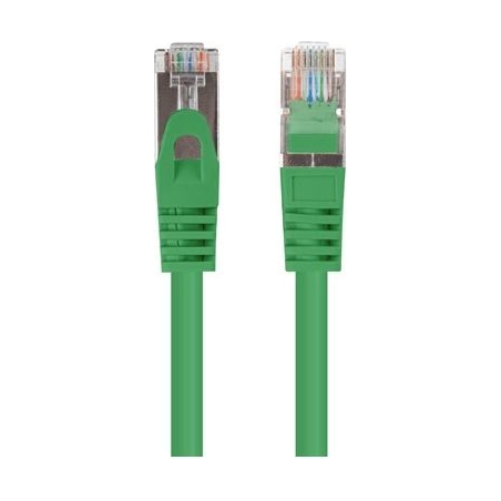 Lanberg Patchcord CAT.6 FTP 0.25M fluke passed 10-pack, Green | PCF6-20CC-0025-G