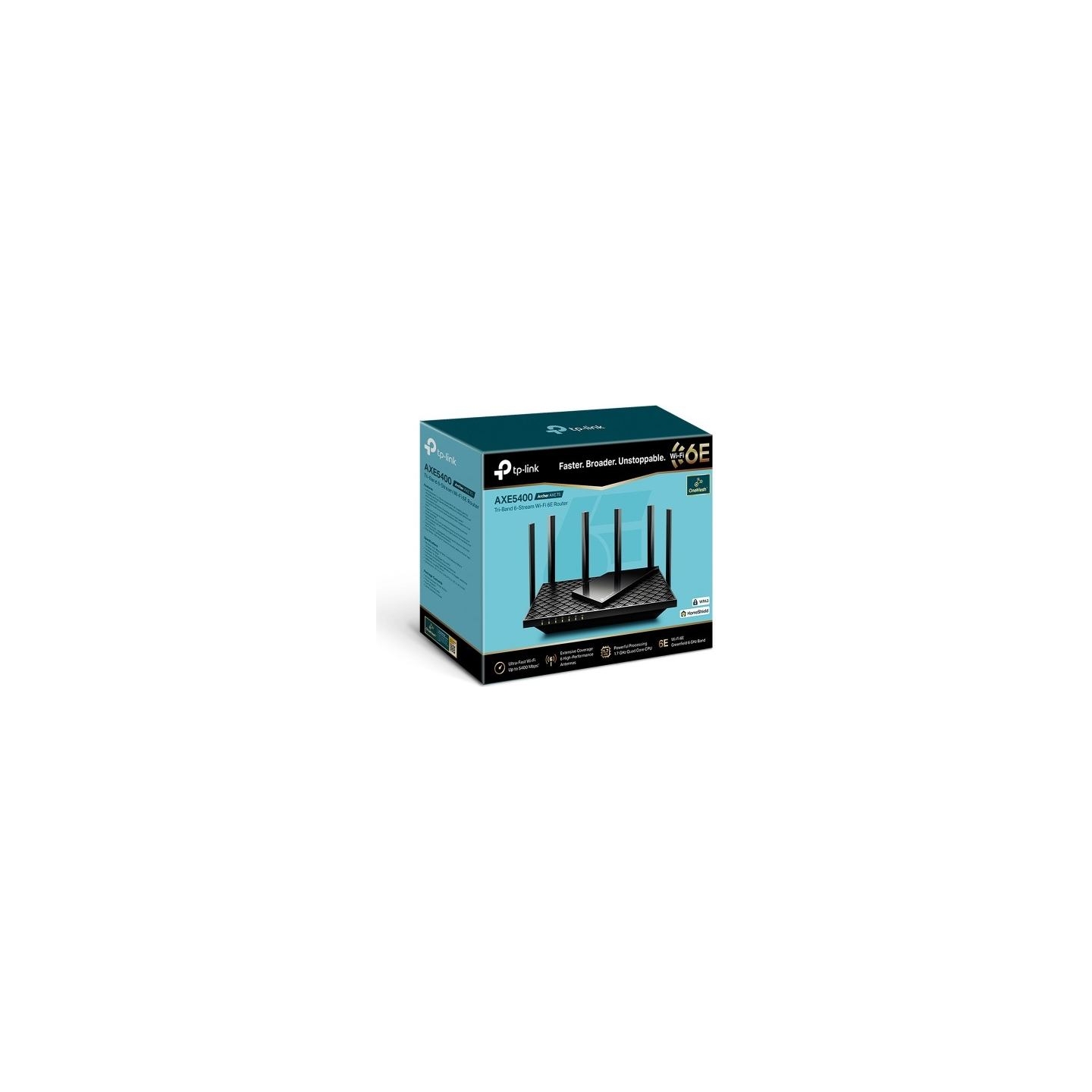 Tp-Link Archer AXE75 Ro uter WiFi 6E AX5400