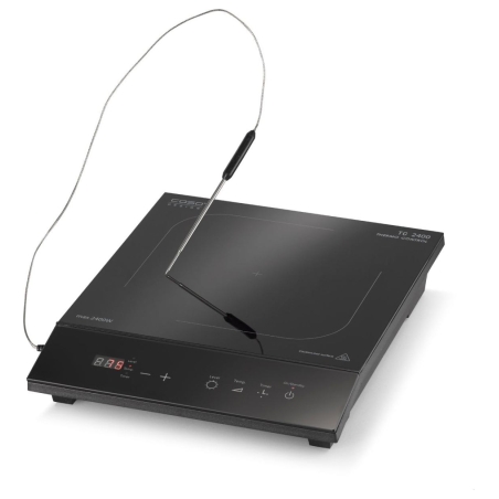 Caso | Table hob | TC 2400 ThermoControl | Number of burners/cooking zones 1 | Sensor touch | Black