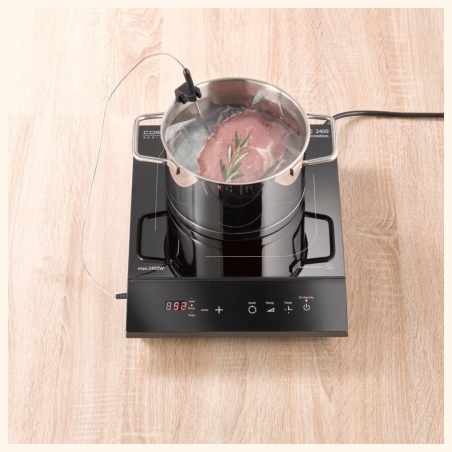 Caso | Table hob | TC 2400 ThermoControl | Number of burners/cooking zones 1 | Sensor touch | Black