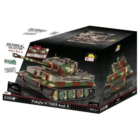 Cobi Klocki Bricks PZKPFW VI Tiger Ausf.E 8000 pieces